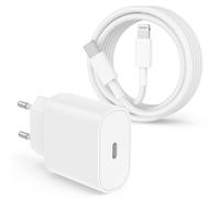 Caricatore rapido per iPhone 14, 13, 12, 11, certificato Apple MFi, confezione da 1 per 20 W PD USB-C presa di corrente con cavo da USB C a Lightning da 2 m, per iPhone 14/14 pro/13/13 Pro/13 Pro Max