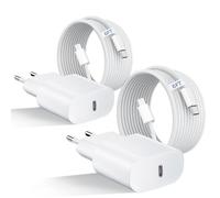 Caricatore rapido per Phone 17/16/16 Pro/16 Pro Max/16 Plus/15/15Pro/15Pro Max/15 Plus/per Pad Pro/Air, 30 W USB C, 2 adattatori di alimentazione con cavo da 6 FT