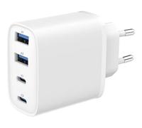 Caricatore rapido USB 40W Gembird 4 porte USB-C/USB-A GaN