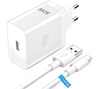 Caricatore rapido USB C 80W cavo 2m OPPO OnePlus Rino fast charge