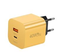 Caricatore rapido USB C, alimentatore PD 40W per telefono, blocco di ricarica da parete portatile, per casa, caffè, aeroporto e amanti dei giochi