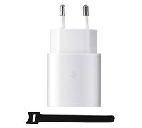 Caricatore rapido USB C da 25 W per Apple iPhone 17 16 15 14 13 12 E Pro MAX, iPad Pro Air 12.9-inch 13″ 11″, Samsung Galaxy Tab A11 A11+ A9 A9+ S11 Lite S10 FE+, 57 A56 A54 A52 A51 A36 A35 A17 A16