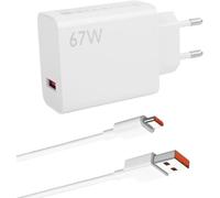 Caricatore rapido USB C da 67 W, con cavo di tipo C, 67 W, per Xiaomi Note 15/14/13Pro, K60, K60E, Civi2, Civi3/4pro, Mix Fold3/4, Pro 5G, Mi 13/12/11, Poco X5