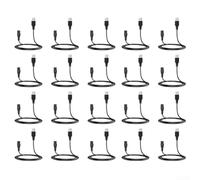 Caricatore Ricambio 5V 1A per Xtrovac 200 Spa Outdoor(20pcs) | Per modelli Telsa 5 e Boreal, input 100-240V, protezione surriscaldamento, materiale ABS