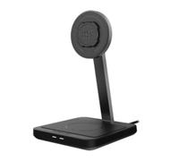 Quad Lock Doppio caricabatterie wireless MAG, nero, taglia 10 mm