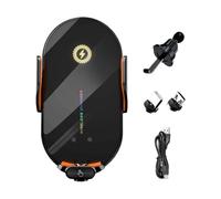 Caricatore senza fili per auto, supporto per caricabatterie da auto senza fili, supporto per telefono per presa d'aria auto, caricabatterie wireless veloce da 66 W, caricatore wireless per telefono