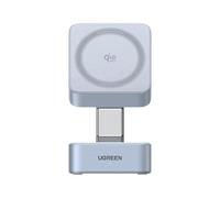 Caricatore Senza Filo Ugreen Magflow 2-in-1 Qi2 25W Blu