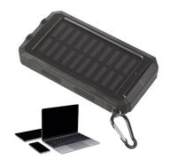 Caricatore solare - Batteria esterna wireless | Flasona integrata, alimentazione portatile 20000 mAh per telefoni, escursioni, campeggio, emergenza, viaggi, energia sostenibile, USB veloce