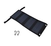 Caricatore solare da 20W Efficienza ad alta efficienza Caricatore a energia solare pieghevole con uscita USB Portable leggera impermeabile per escursioni in campeggio Attività