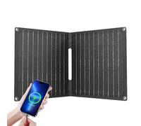 Caricatore solare da 30 W, resistente ai raggi UV, ricarica rapida, caricabatterie pieghevole a pannello solare, per attività all'aperto, campeggio, escursionismo, arrampicata, ciclismo, equitazione