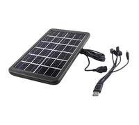 Caricatore solare da 6 Volt 3 W portatile Power Bank, attrezzatura da campeggio per zaino da strada, ufficio avventura, tempesta, urgenza,