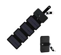Caricatore solare, dispositivo di ricarica portatile impermeabile per cellulare, caricatore USB pieghevole con pannelli ad alta efficienza, power bank compatto per viaggi home Explorer, fonte di