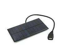 Caricatore solare for pannello USB portatile mini da 5, V con porta for tablet campeggio all'aperto Regolatori di ricarica Facile Installazione