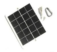 Caricatore solare pieghevole 3W per il telefono per la batteria - cella policristallina efficiente per zaino in spalla 160mm