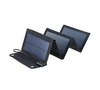 Caricatore Solare Pieghevole da 20W Pannello con Porte USB Compatibile Smartphone Android per Campeggio e Viaggi