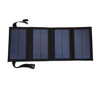 Caricatore Solare Portatile 10W 5V USB Pannello Solare Monocristallino per Escursionismo e Campeggio Attrezzatura da Campeggio Compatta e Pieghevole