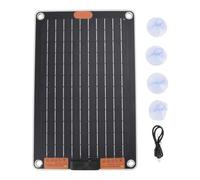 Caricatore solare portatile, Banca di potere solare, 5V/2A Generatore Solare, Alimentazione di Ricarica di Più Dispositivi, Carica di Elettricità Esterna per Campeggio, Backpacking