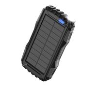 Caricatore solare portatile - Caricatore solare leggero Power Bank | 42800 mAh Accessori da campeggio leggeri a carico rapido per il monito