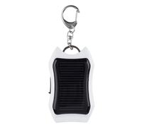 Caricatore solare portatile - Mini Solar Cell Phone Charger Keychain | Compact So.lar Batteria Pack con batteria ricaricabile da 1500 mAh per esterni da viaggio Campeggio Hiking Lighting
