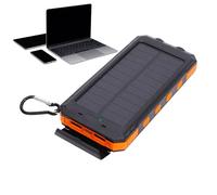 Caricatore solare portatile - Piccolo caricatore del telefono - Dispositivo di ricarica rapida per cellulare con torcia 20000 mAh per viaggi, casa all'aperto