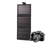 Caricatore Solare Portatile Ricarica Rapida Portatile Al Silicio | Caricatore Solare Pieghevole Per Telefono Cellulari Fotocamere Cuffie Campeggio Escursionismo Viaggio