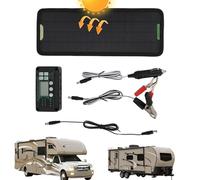 Caricatore solare Trickle da 12 V - Attaper batteria solare per veicoli e dispositivi esterni | Caricatore portatile per la batteria 'auto per cuscinetti invernali - Lavorare su trattori, moto