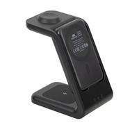 RIVACASE - VA4917 Caricabatterie per dispositivi mobili Auricolare, Smartphone, Orologio intelligente Nero USB Carica wireless Interno