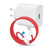 Caricatore Super Vooc 120W per realme GT 7 Pro 7T 6T, caricatore USB C Settore Ricarica Rapida per Oneplus 13 12R Nord 5 4 3 CE 5 4 3 Lite OPPO Find X8 X5 Reno 14F 13F 12F A80 A40 reale me 15 14 122