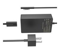 Caricatore Surface da 65 W, compatibile con Microsoft Surface Pro Laptop 10, 9, 8, 7+, 7, 6, 5, 4, 3, X, Windows Surface Laptop 6, 5, 4, 3, 2, 1, Surface Go/Book 3, 2, 1, Microsoft Surface