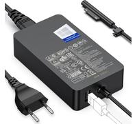 Caricatore Surface Pro 65W Surface Charger Compatibilità Microsoft Surface Pro 3/4/5/6/7/7+/8/9/10/11/12, Surface Laptop 1/2/3/4/5/6/7, Surface Go 1/2/3/4