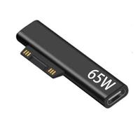 Caricatore Surface Pro da 65 W da collegare a USB-C, Surface Pro 7 Pro 6 Pro 5 Pro 4 Pro 3 realizzato per Microsoft Surface Book Surface Lap-top 3 2 1 Surface Tablet, Surface Go 2 1, modello 1706 1800