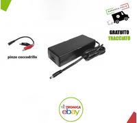 Caricatore Switching 36V 2A con pinze coccodrillo