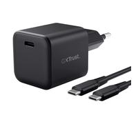 Caricatore Trust GXT 1258 GaN 65W USB-C Switch 2 cavo 2 m
