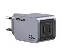 Caricatore Ugreen Nexode Pro 45W 2x USB-C Grigio