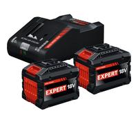 Caricatore Ultra Veloce Bosch Expert 16A con 2 Batterie 18V 15Ah AMPShare