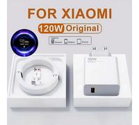Caricatore ultra veloce UE 6A 120W per Xiaomi 11 12 13 14 Ultra Redmi Nota 10 11 12 13 POCO F5 X5 Pro Tipo C Cavo di ricarica USB Turbo