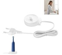 Caricatore universale e portatile per spazzolino elettrico Braun Oral B, compatibile con modelli Pro, Genius, Smart e Vitality, design impermeabile, ideale per viaggi e uso quotidiano