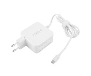Caricatore universale NOX NXLITEPLUG45 45W USB Type-C 5V 3A 20V 2.25A Bianco