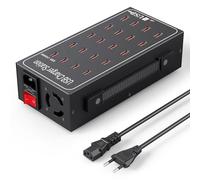 Caricatore USB, 20 Porte, Stazione di Ricarica USB da 100W, Multifunzione USB, Hub di ricarica USB 20 in 1, Adatto per Samsung/iPhone/Google Pixel/Xiaomi/OPPO/iPad/tablet e altri USB dispositivi