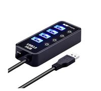 Caricatore USB 3.0 Multi 4 7 Porte For Accessori Portatili For Computer PC Con Splitter For Adattatore Di Alimentazione(4 port with plug)