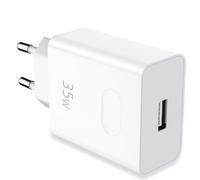 Caricatore USB 35W per SuperCharge per HONOR 400 Lite 5G Pad X9a X6c X6b X7b Magic6 Lite 200 400 Smart, 22.5w Spina Adattatore di Caricabatterie Mobile per HONOR X8a X7a X6a Pad 8 Mate 20 10 P30