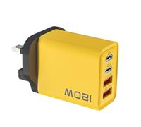 Caricatore USB - 4 porte ricarica rapida - Adattatore stabile e compatto doppio PD e USB per telefoni, dispositivi, casa e viaggi