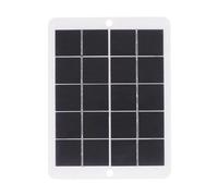 Caricatore USB a energia solare, efficiente caricatore per pannello solare, strumento di ricarica in silicone monocristallino di lunga durata, telecamere di sicurezza, pannello solare per telecamera