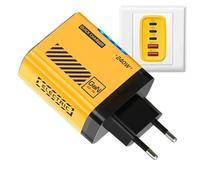Caricatore USB - Adattatore da parete a ricarica rapida a 5 porte - Cubo multipresa USB per casa ufficio viaggi interni esterni bagno