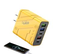 Caricatore USB, alimentatore di rete multiporta con protezione contro la sovratensione, adattatore di alimentazione USB, per la casa, l'ufficio, i viaggi e i depositi professionali
