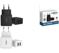 Caricatore USB ANSMANN da 5 V CC/2400 mA/12 W/2xUSB