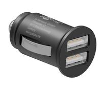 GOO 44177 - Caricabatterie USB, 5 V, 2100 mA, per auto, 2 porte USB