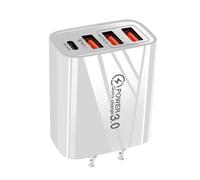 Caricatore USB - Blocco di Ricarica Rapida | Ricarica Parete USB Multiporta | Adattatore Da Viaggio per Tablet Computer Telefonico | Caricatore Multiporta Veloce per