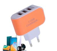 Caricatore USB Block Múltiples Puertos, USB Charger Cube - 3 Puertos Bloque De Carga USB Brillante Múltiples Puertos - Enchufe USB Inteligente Brillante para Teléfonos Inteligentes, Inicio