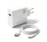 Caricatore USB C 120W per Xiaomi HyperCharge Combo con cavo USB-C 6 A (1 m)